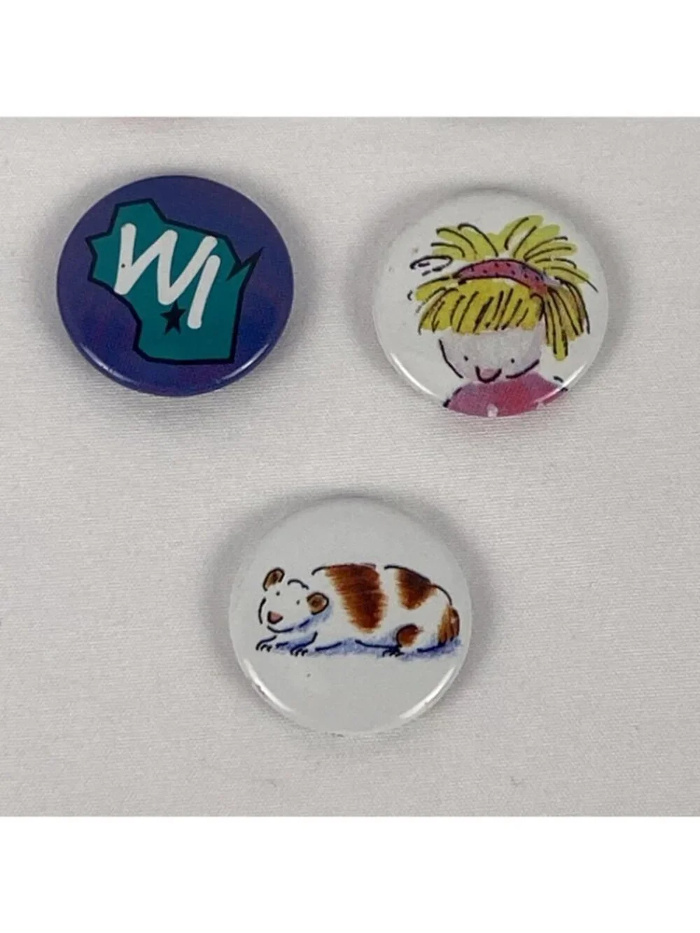 Lot of 14 VTG American Girl Grin Pins--Pleasant Company 1990s Collectibles Lot D